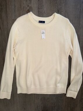 Gap 100% cotton cream sweater